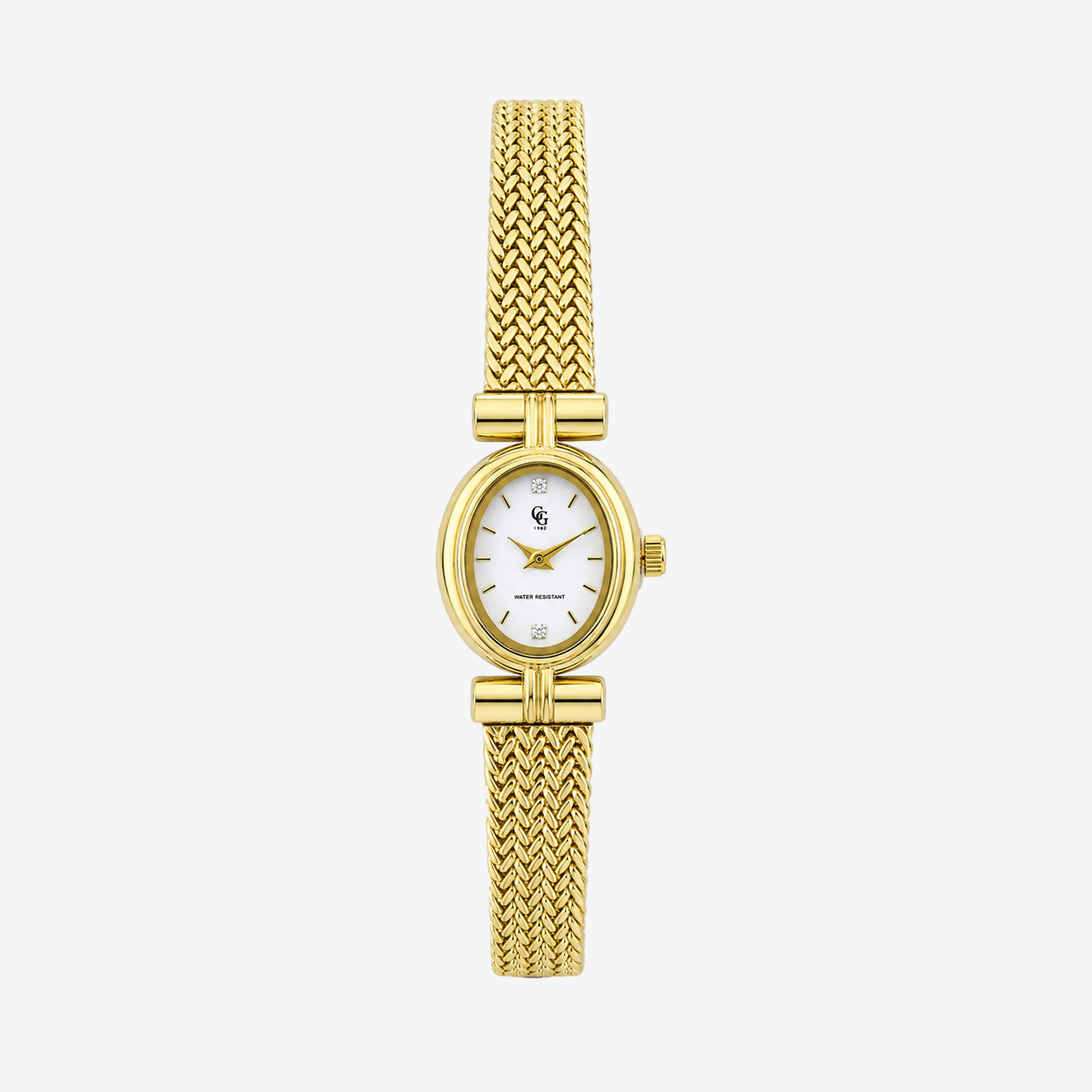 Solange Watch | Gold - Tiger's Eye