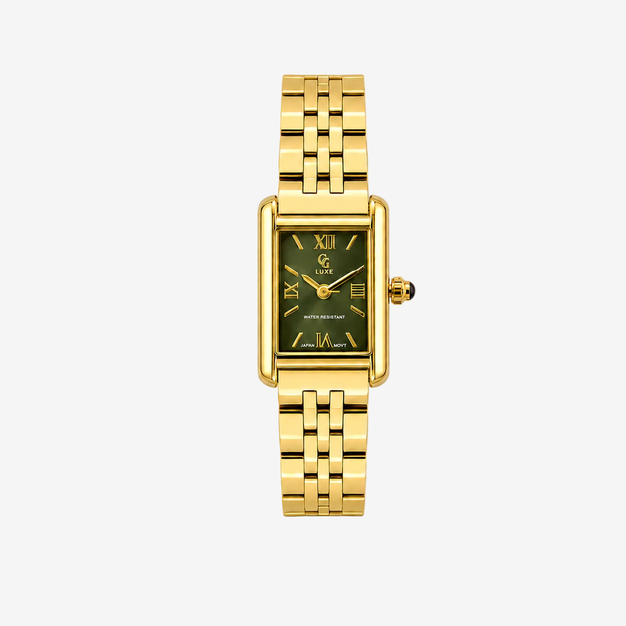 Montre Suzie | Dorée-kaki - GG Luxe Watch