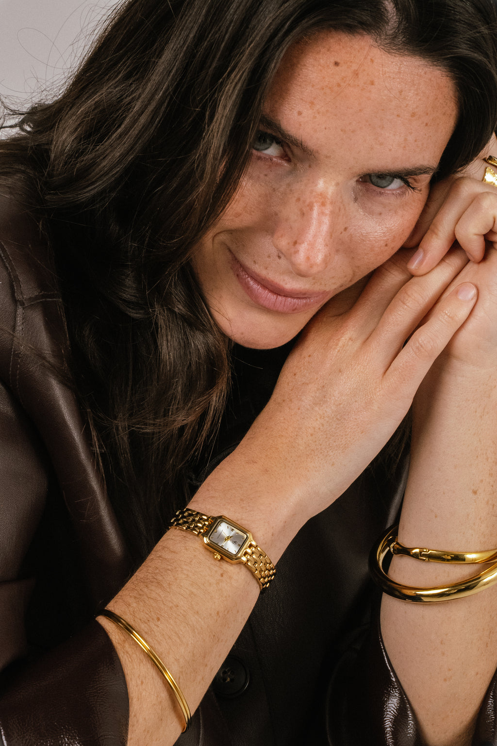 Montre Sona | Dorée-Blanc - GG Luxe Watch