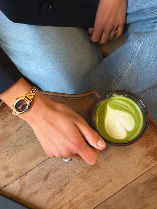 Montre Bertille | Doré - Marron