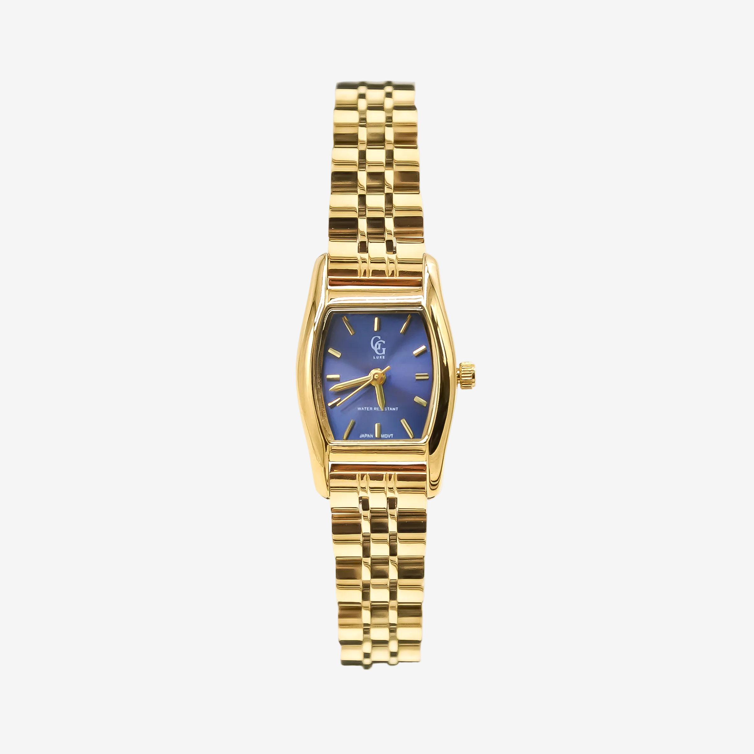 Montre Joséphine | Dorée - Bleu - GG Luxe Watch