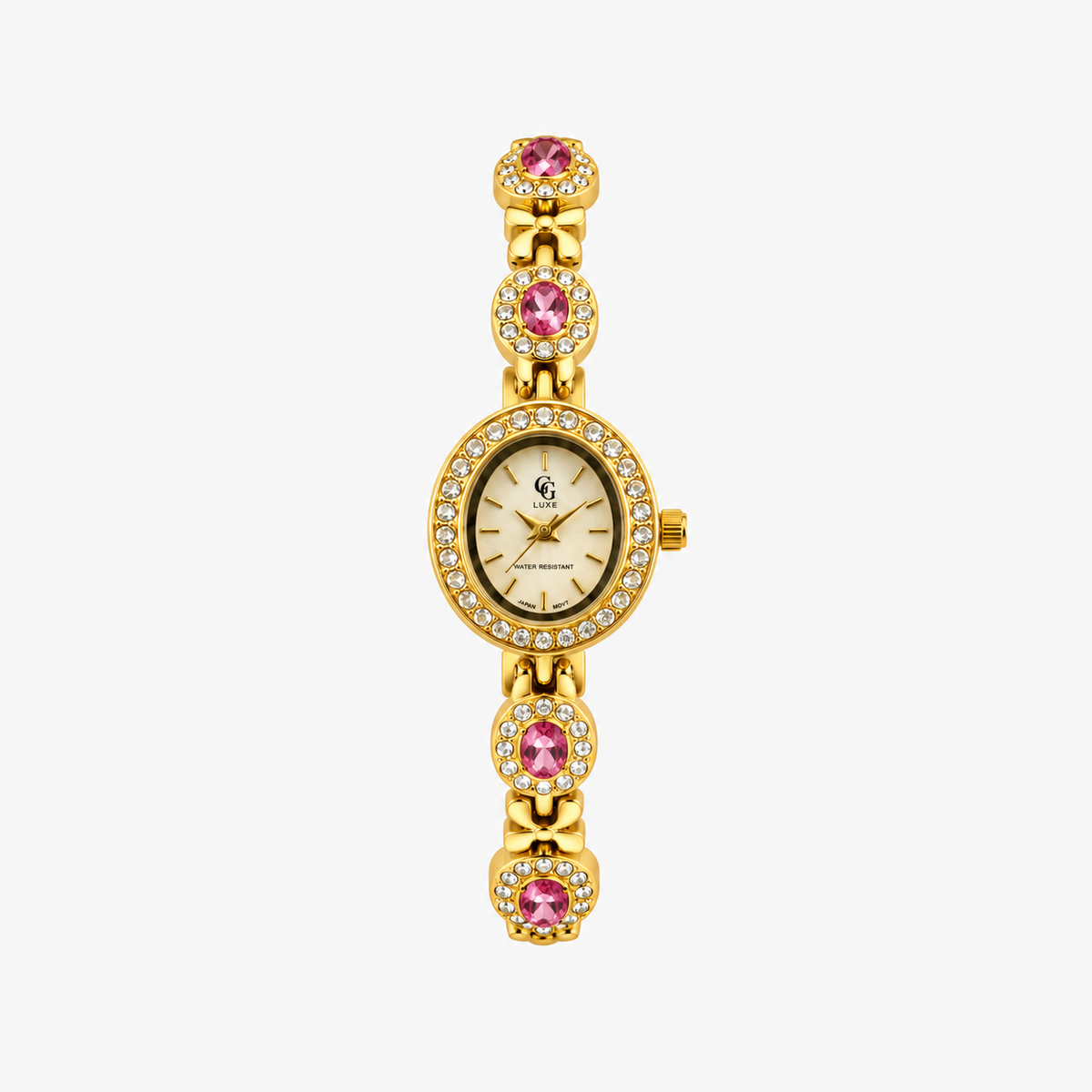 Montre Bruna | Dorée - Rose