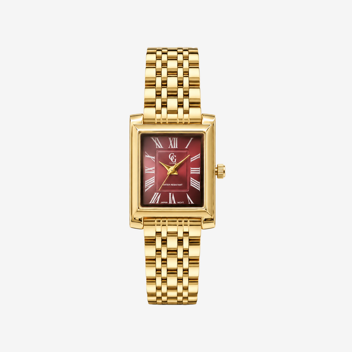 Montre Odette | Dorée Bordeaux - GG Luxe Watch