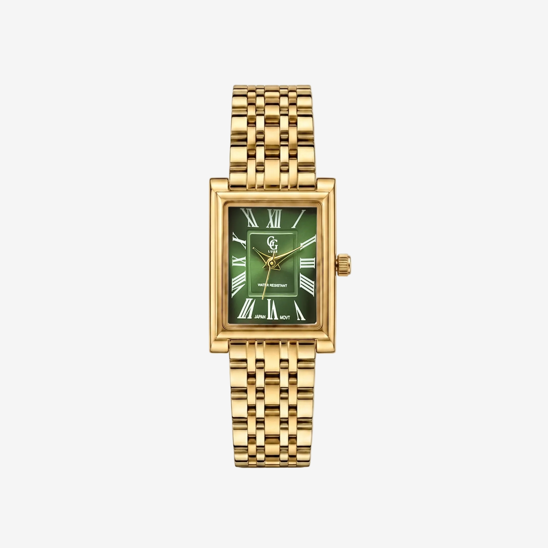 Montre Odette | Dorée - Verte - GG Luxe Watch