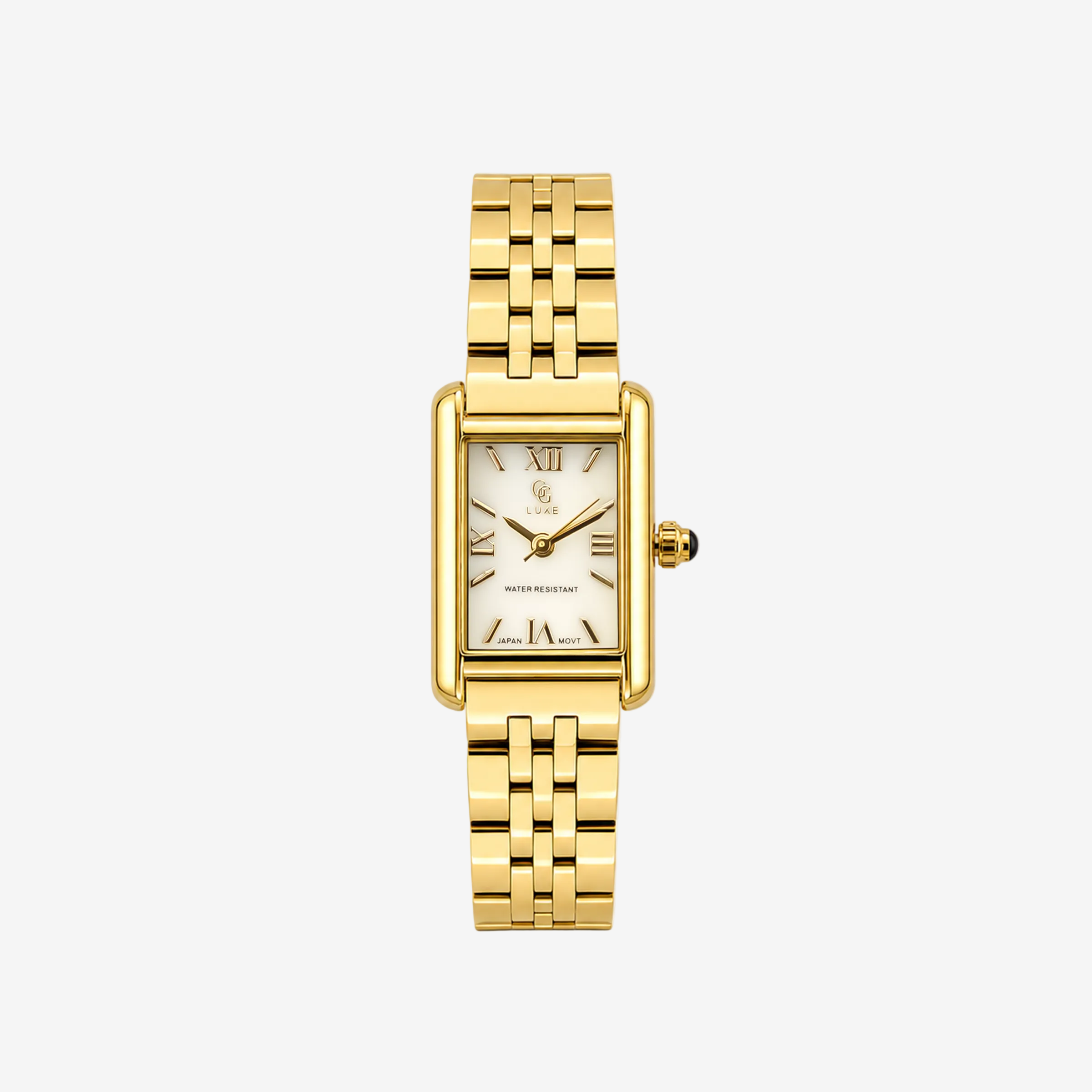 Montre Suzie | Dorée-blanc - GG Luxe Watch