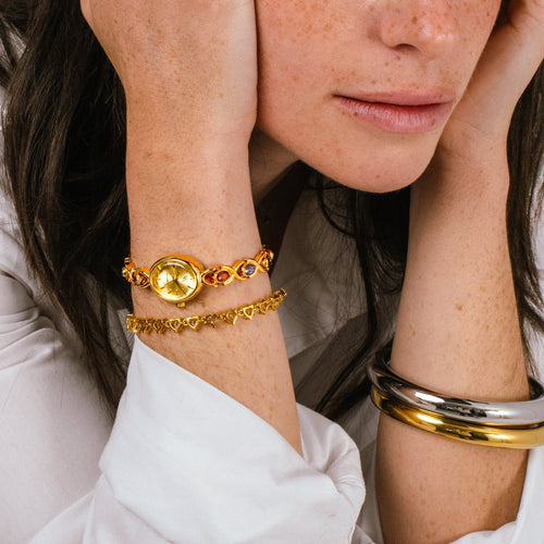 Montre Isaline | Dorée - Dorée