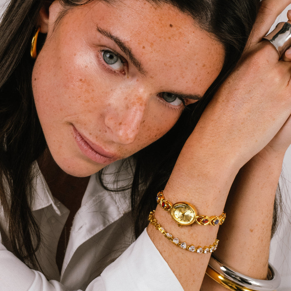 Montre Isaline | Dorée - Dorée