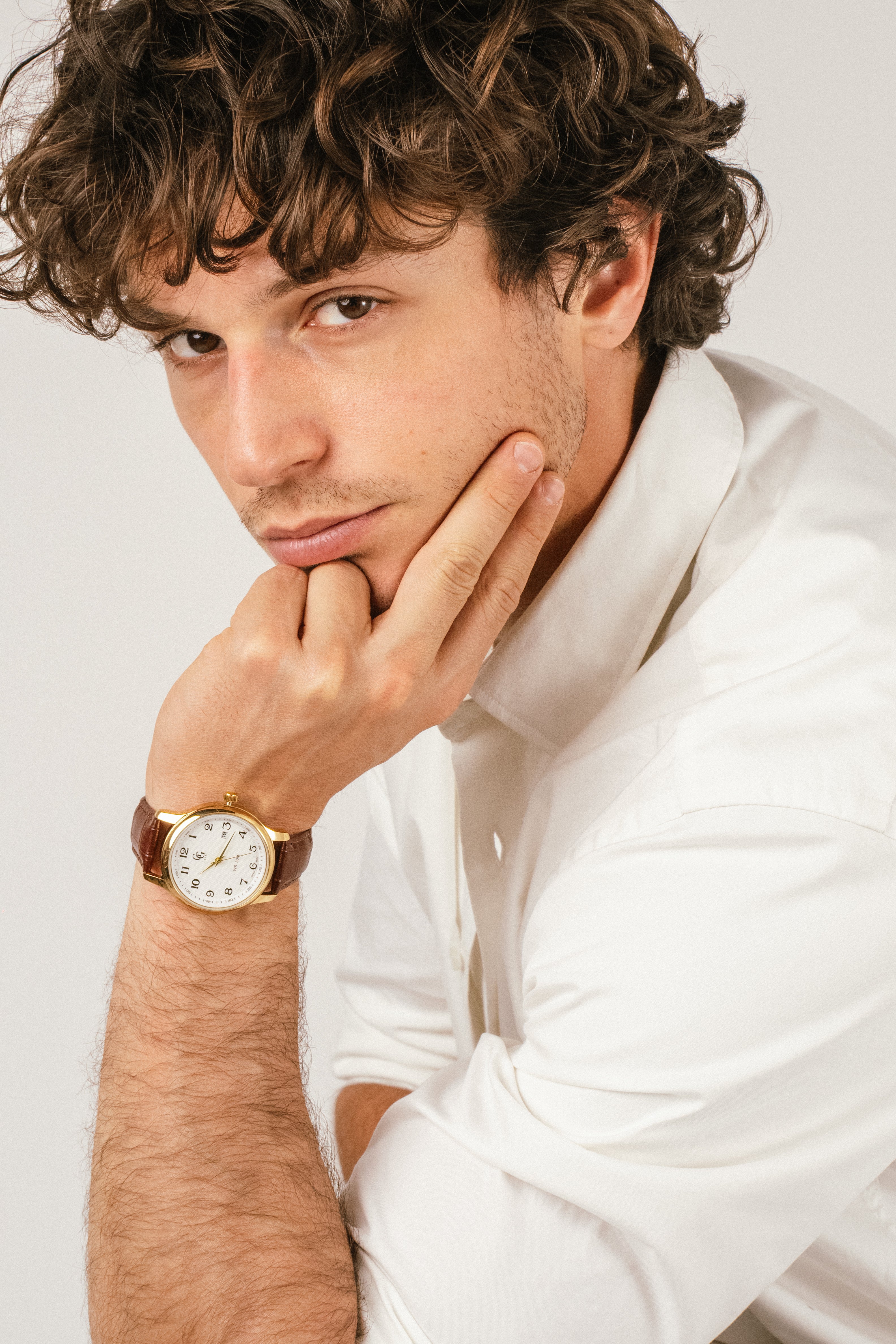Montre Easton | Bicolore - Verte - GG Luxe Watch