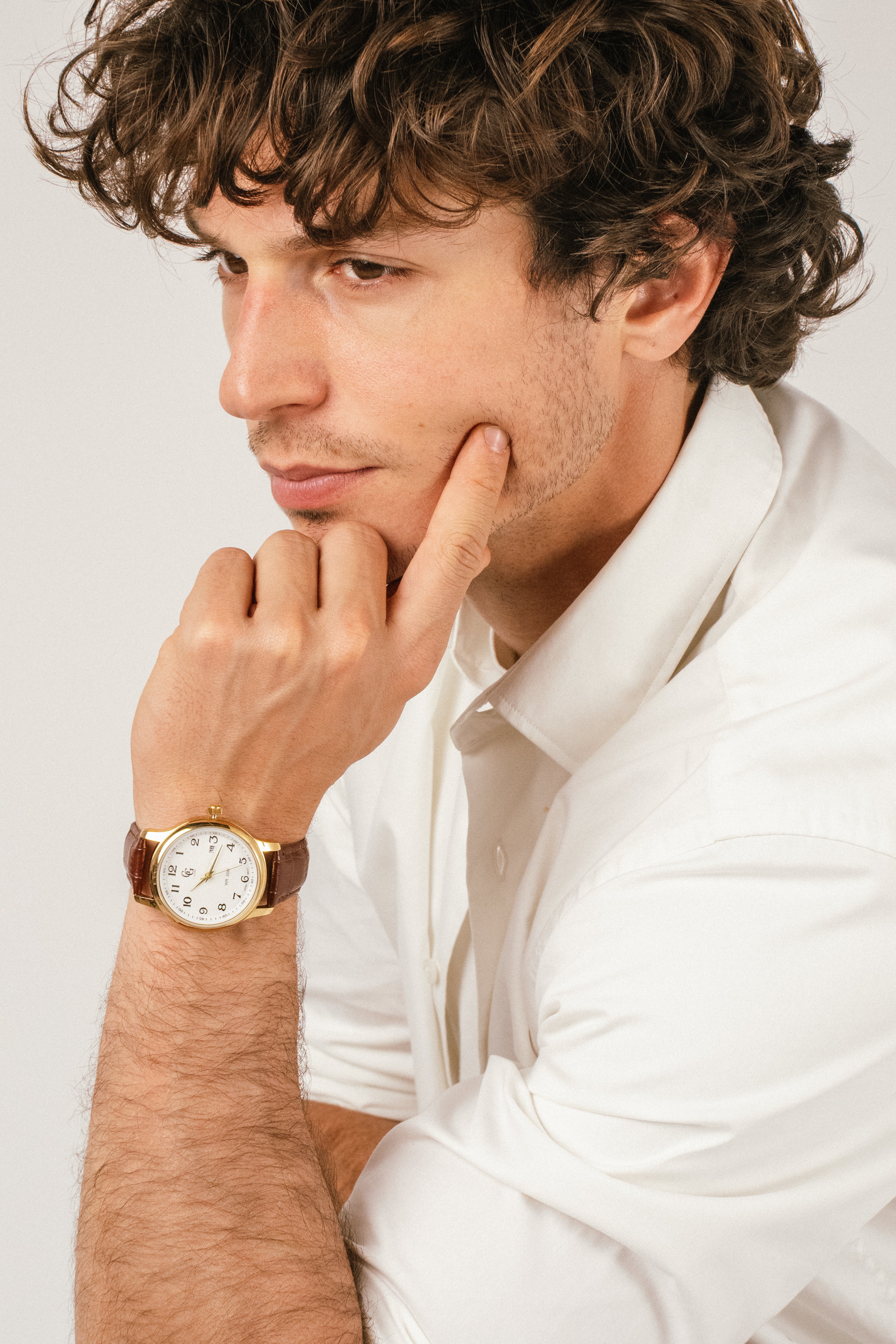 Montre Easton | Bicolore - Verte - GG Luxe Watch