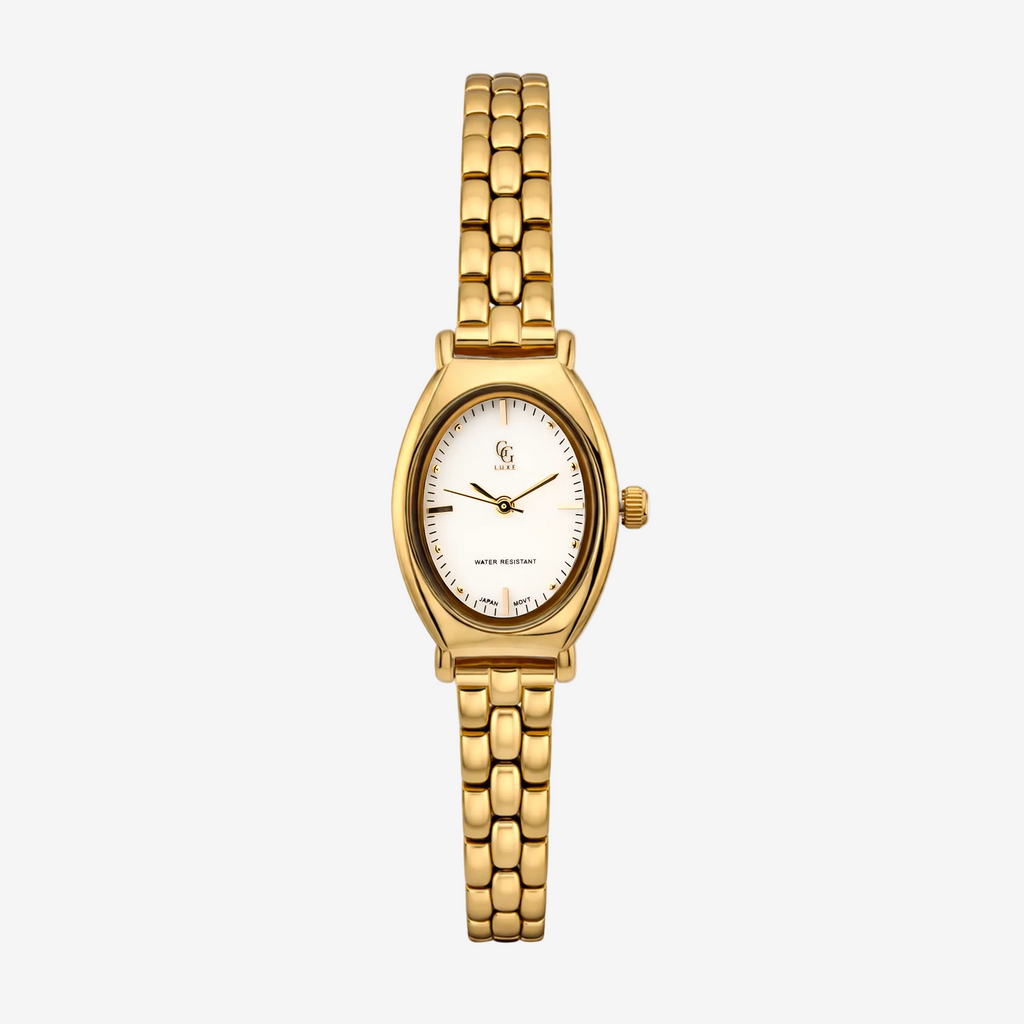 Montre Bertille | Doré - Blanc - GG Luxe Watch