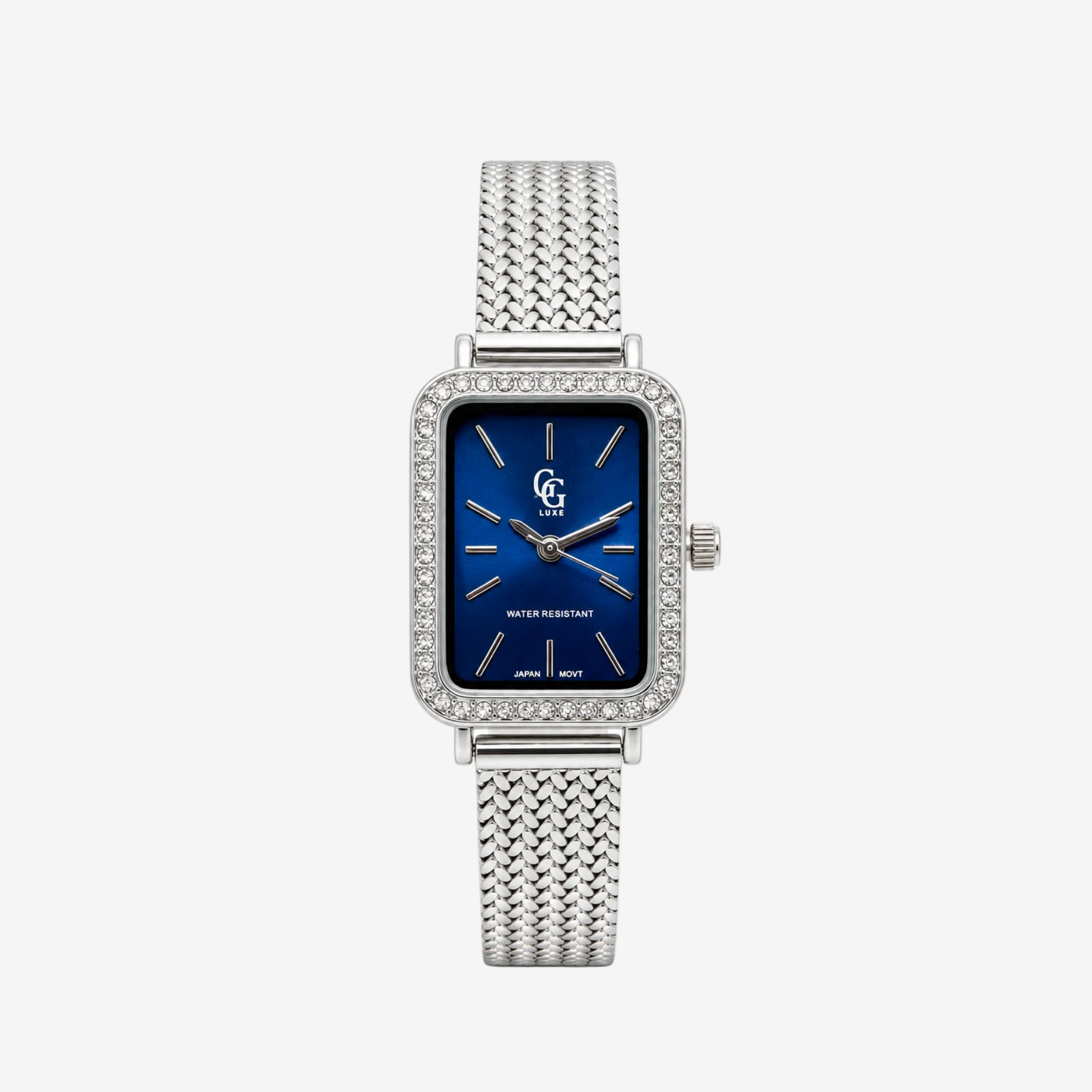 Montre Bonnie | Argentée - Bleu