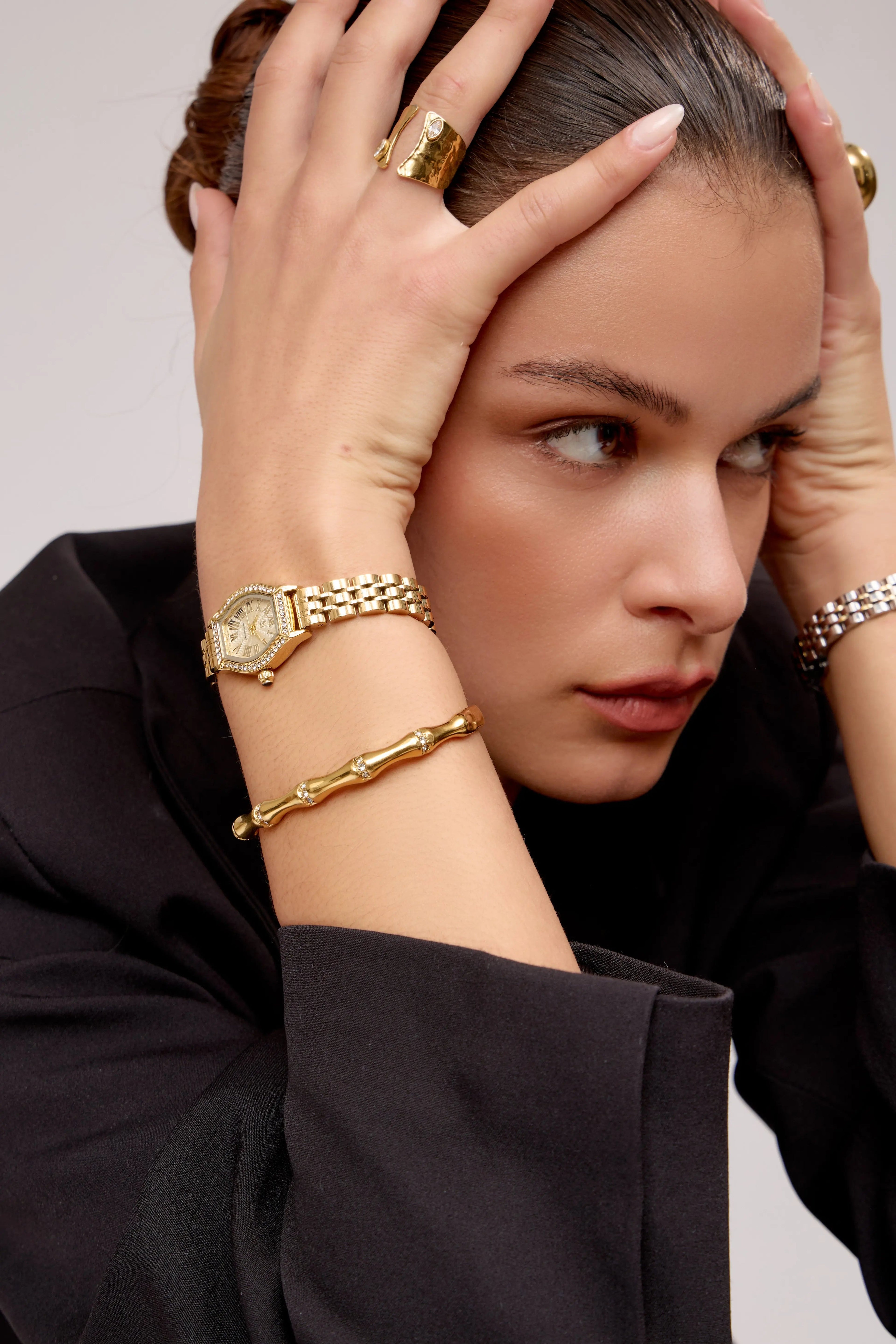 GG Luxe Watch Gisèle dorée • Boutique Officielle GG Luxe