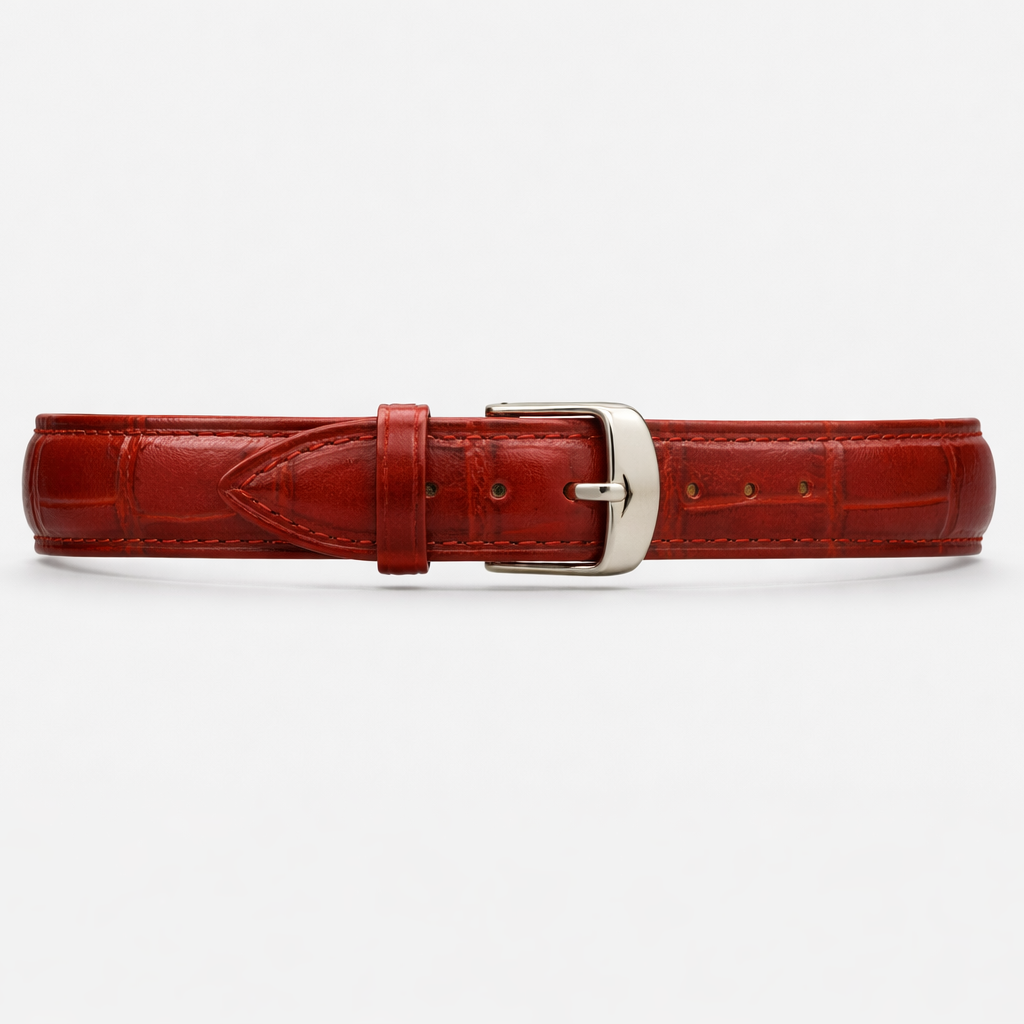 Bracelet Hilton - Rouge Crocodile