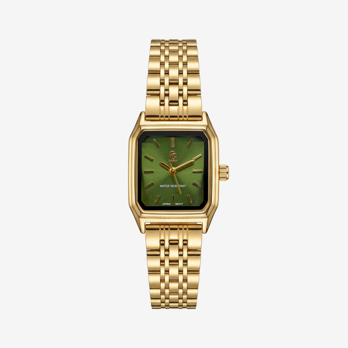 Montre Clémence | Dorée - Olive - GG Luxe Watch