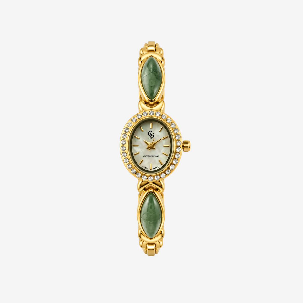 Montre Antibes | Verte Aventurine - GG Luxe Watch