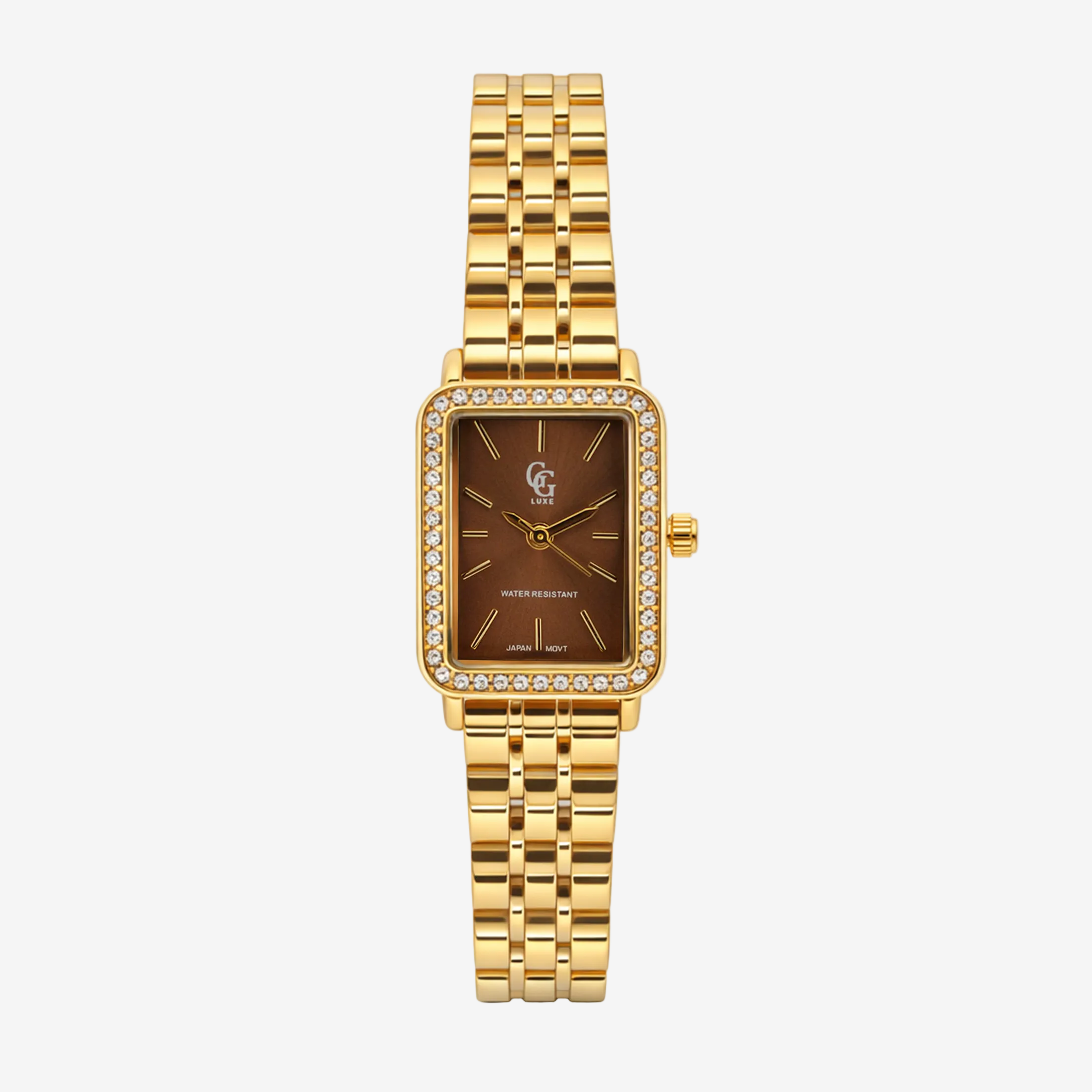 Montre Héloise - Doré / Marron - GG Luxe Watch