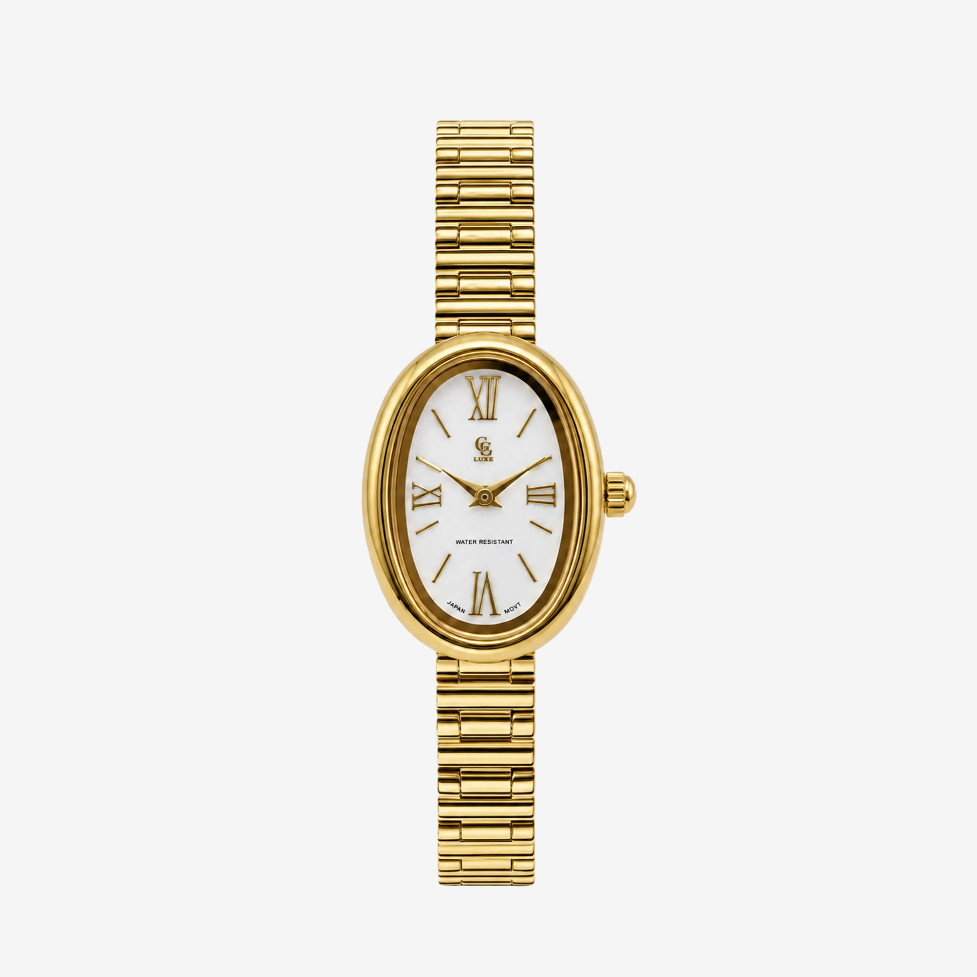Montre Lolie  | Dorée - Blanc