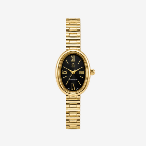 Montre Lolie  | Dorée - noir