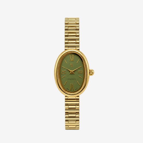 Montre Lolie  | Dorée - Kaki