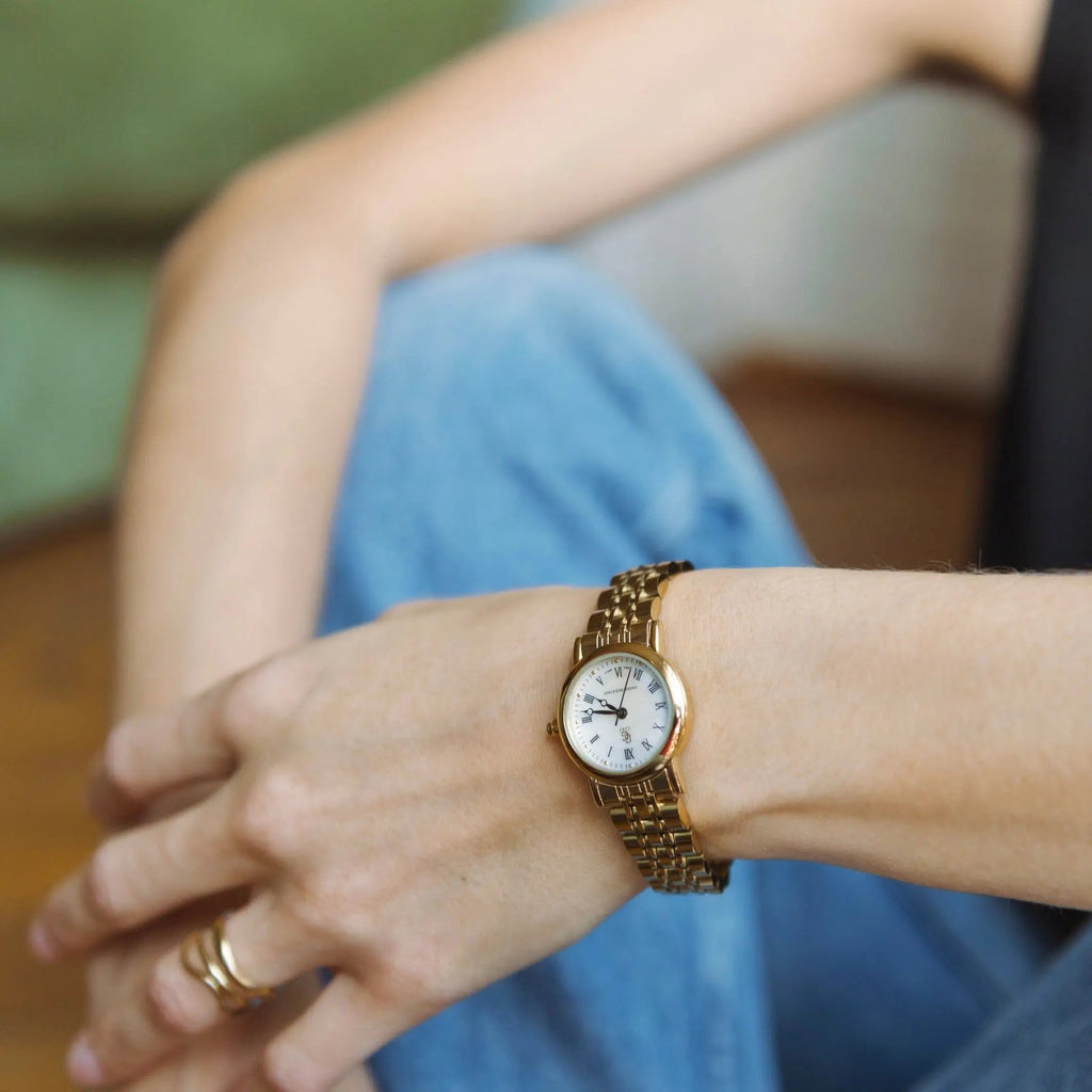 Montre Colette | Dorée-blanc - GG Luxe Watch