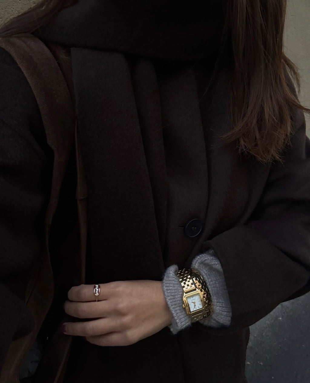 Montre double-tour Hélène | Dorée - Blanc - montre