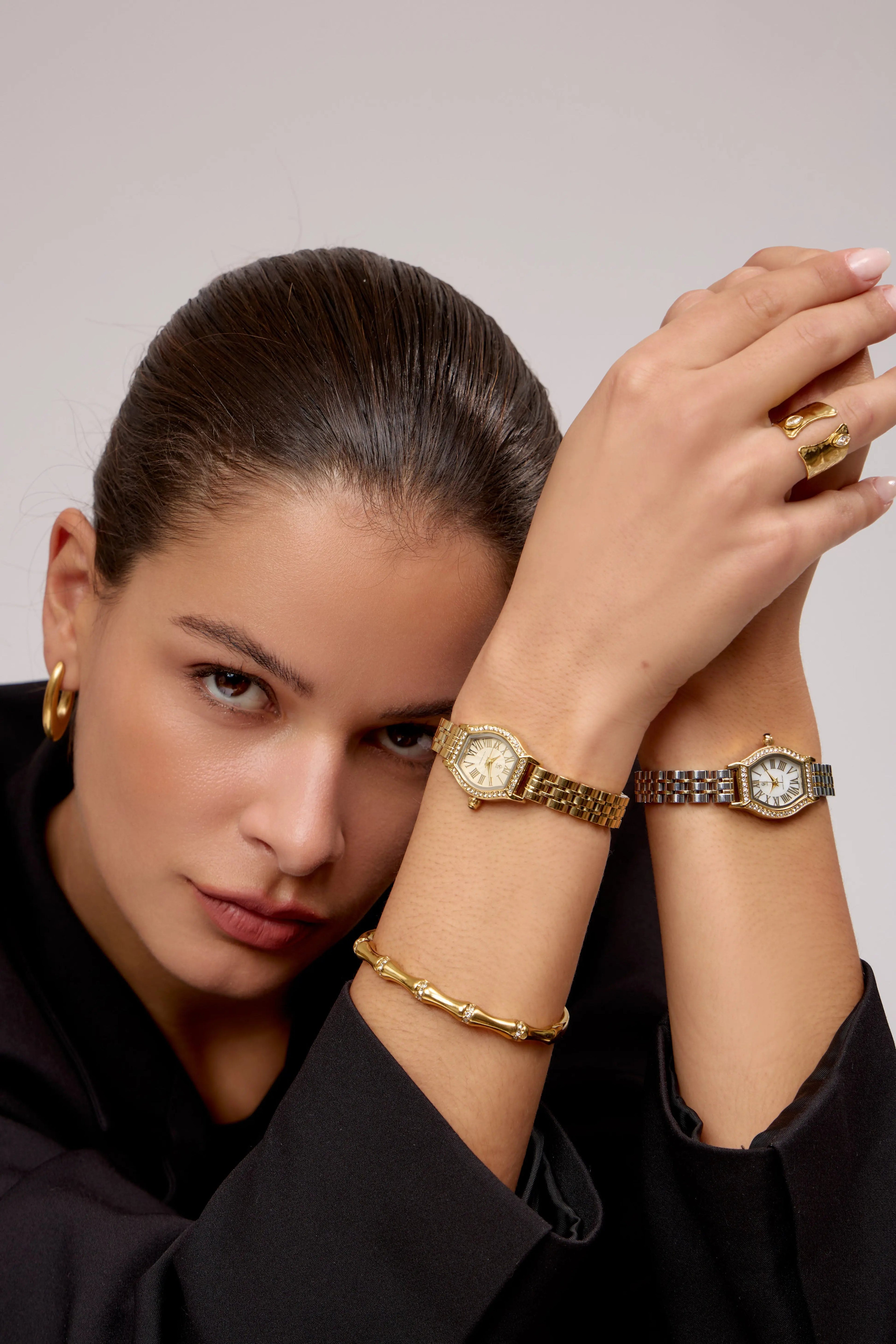 GG Luxe Watch Gisèle Montre Bicolore • Boutique Officielle GG Luxe