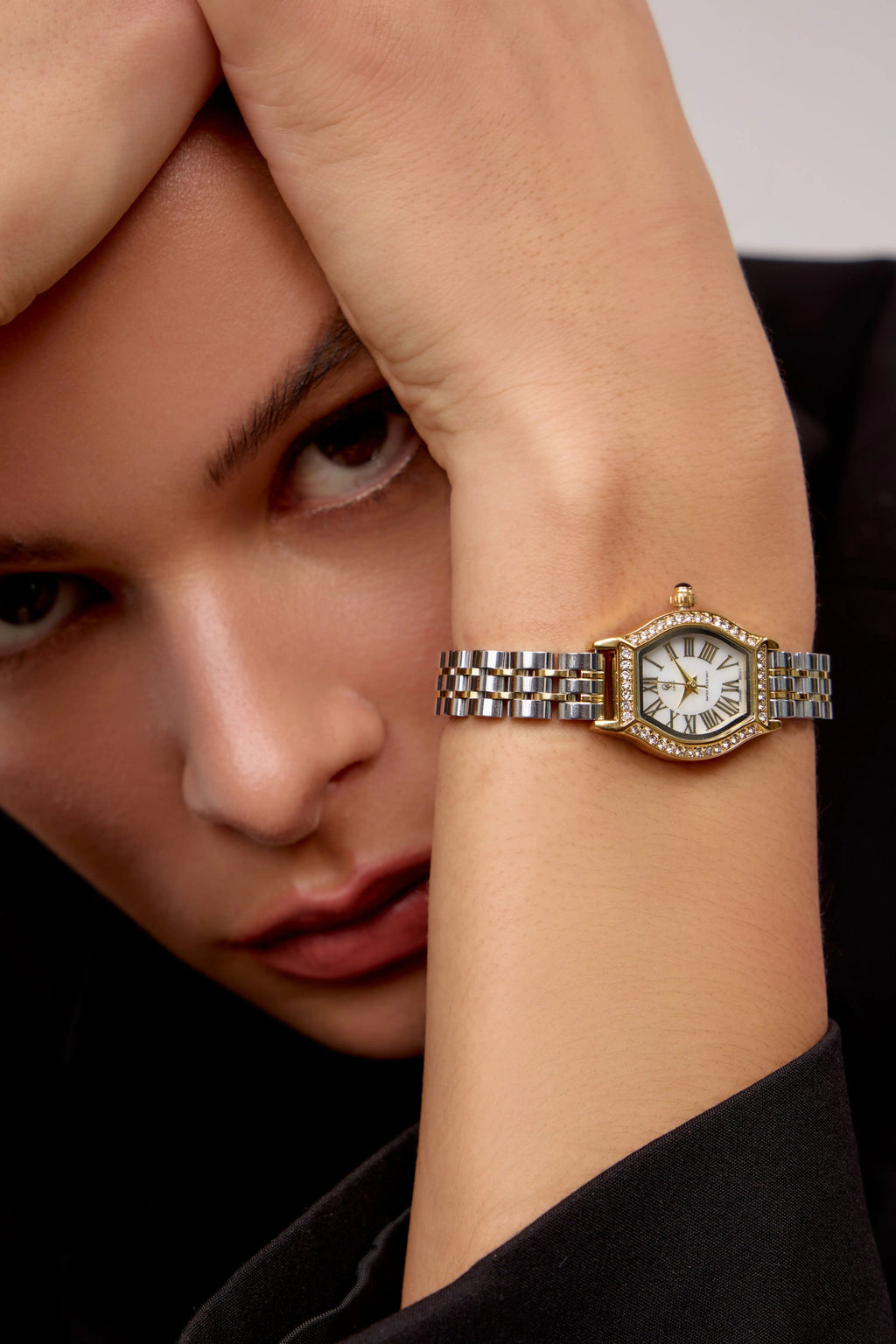 GG Luxe Watch Gisèle montre Bicolore • Boutique Officielle GG Luxe