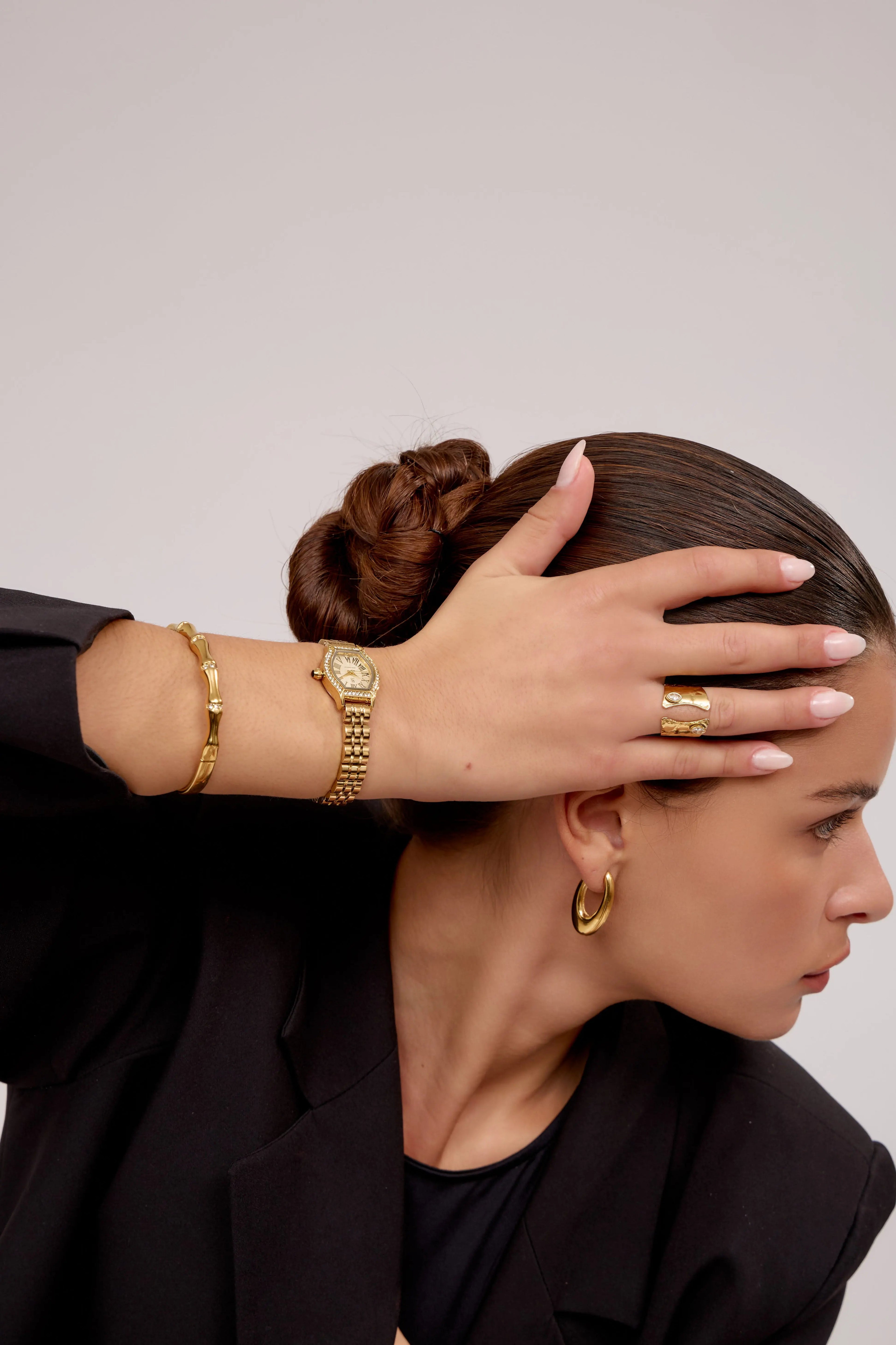 GG Luxe Watch Gisèle dorée • Boutique Officielle GG Luxe