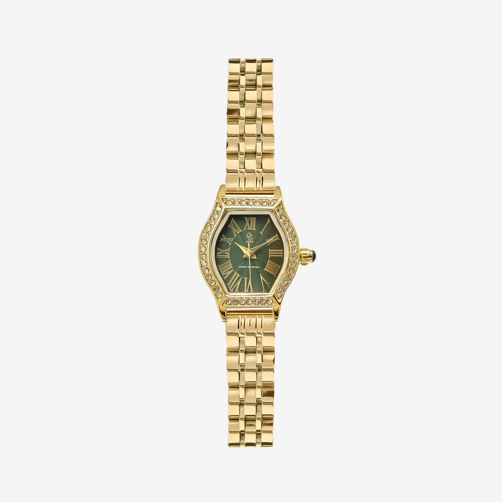 Montre Gisèle | émeraude - montre