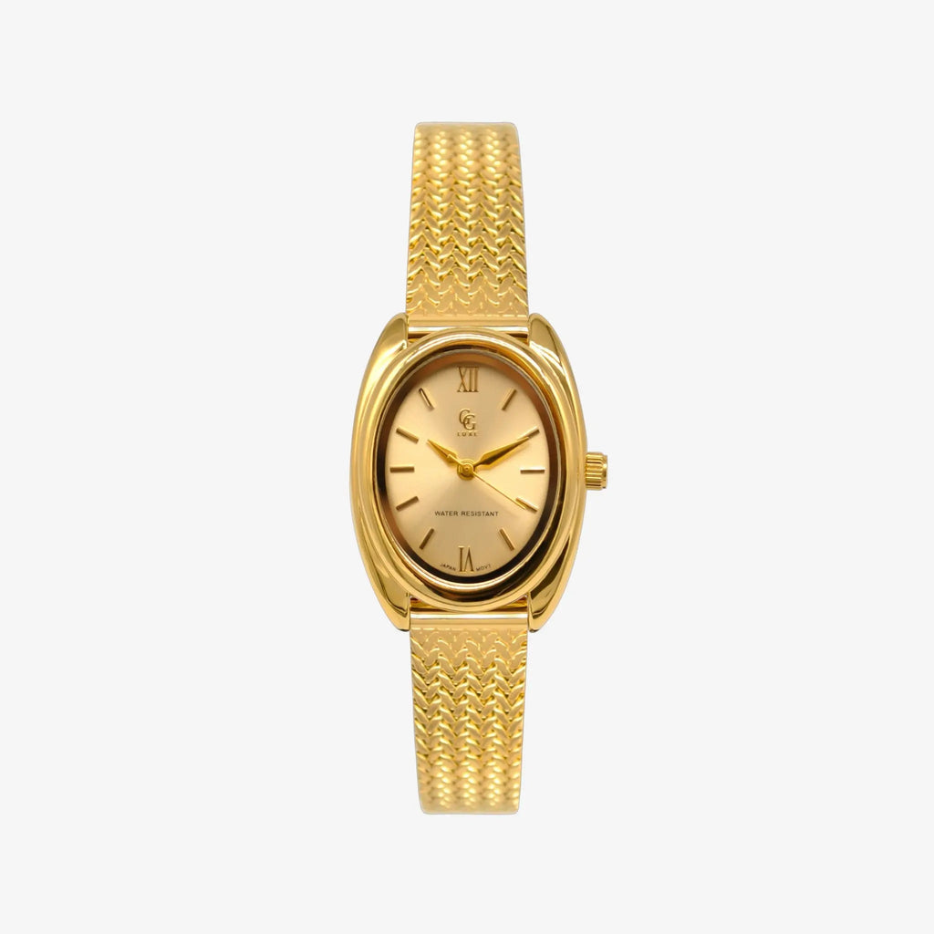 Montre Léontine | Dorée - doré - GG Luxe Watch