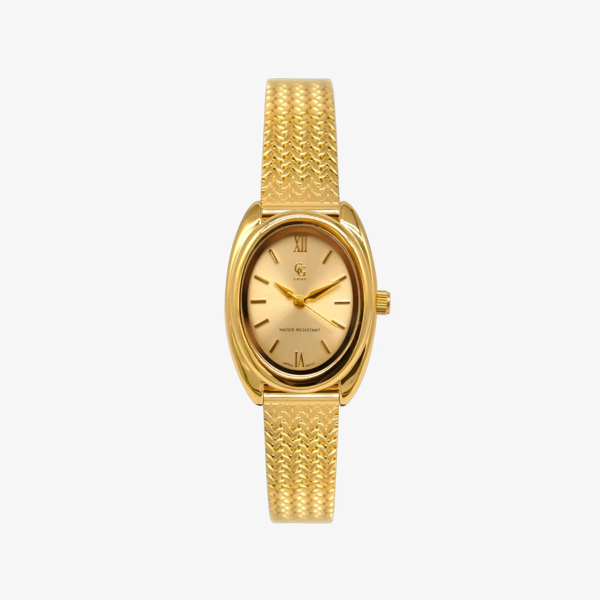 Montre Léontine | Dorée - doré - GG Luxe Watch