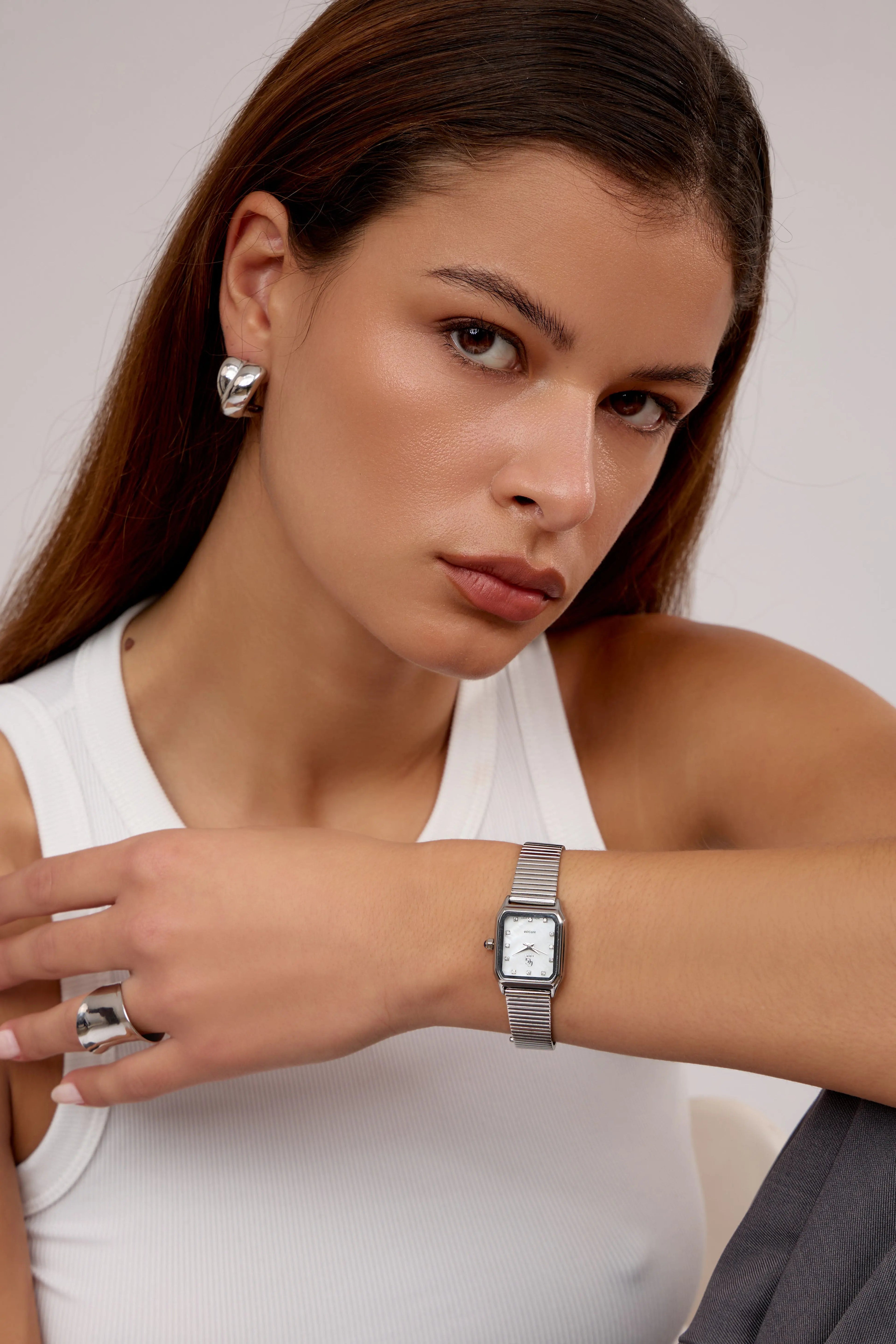 Montre Marlow | Argent - GG Luxe Watch