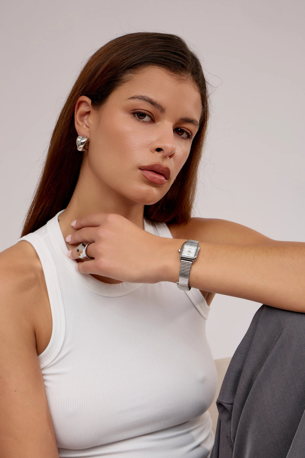 Montre Marlow | Argent - GG Luxe Watch