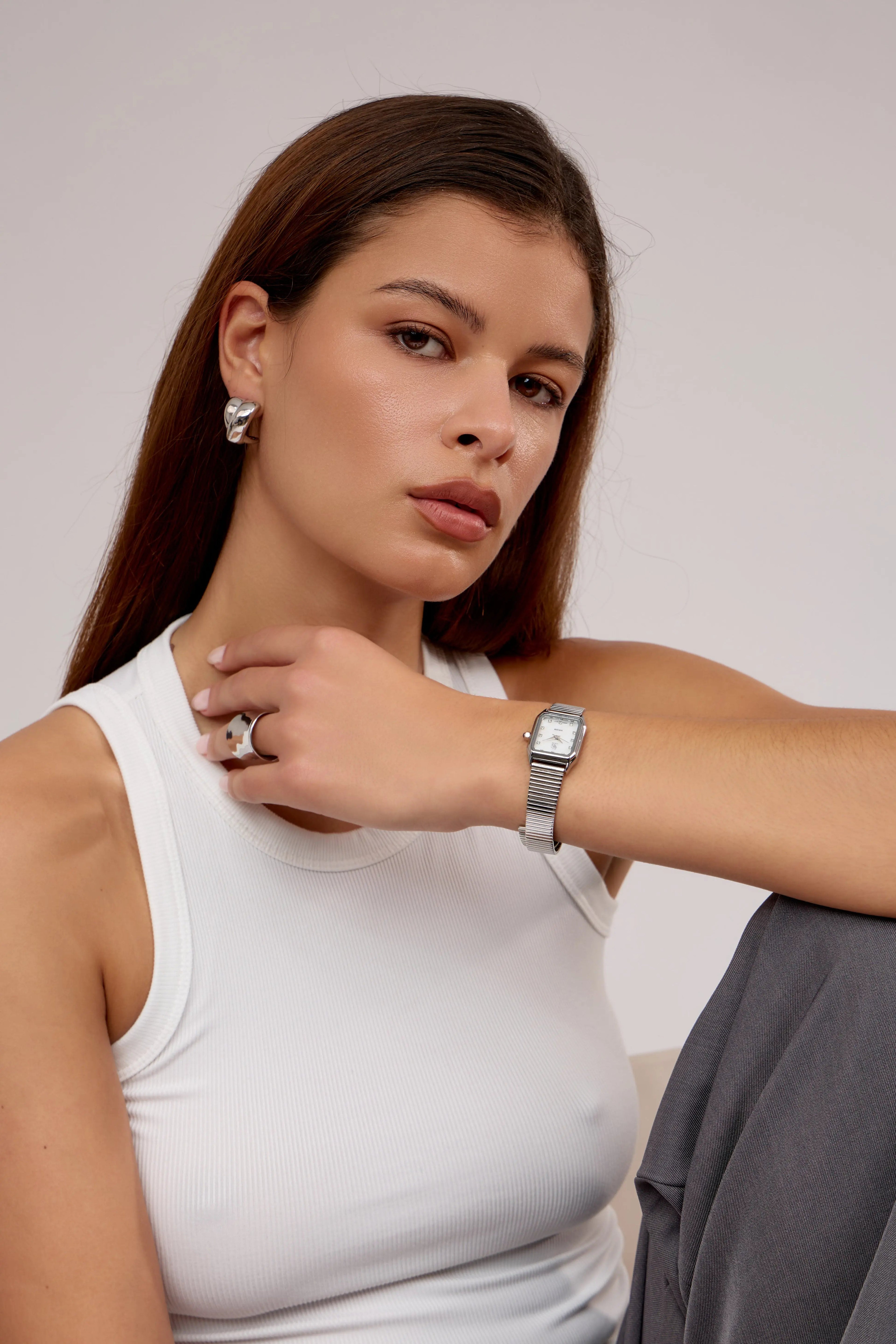 Montre Marlow | Argent - GG Luxe Watch
