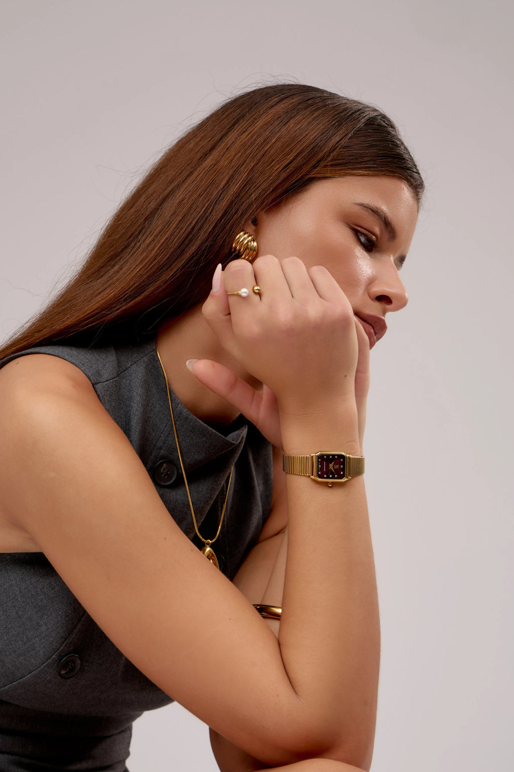 Montre Marlow | Bordeaux - GG Luxe Watch