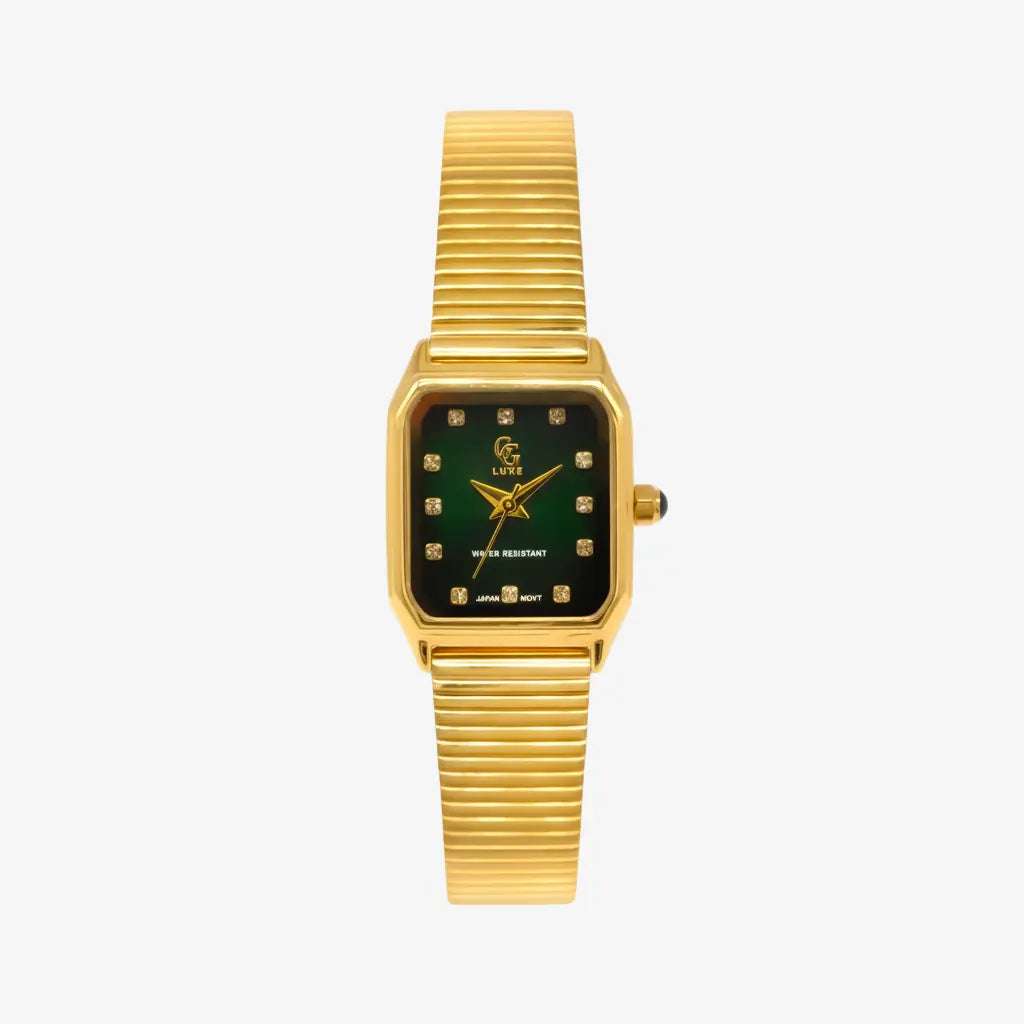 Montre Marlow | Verte - GG Luxe Watch