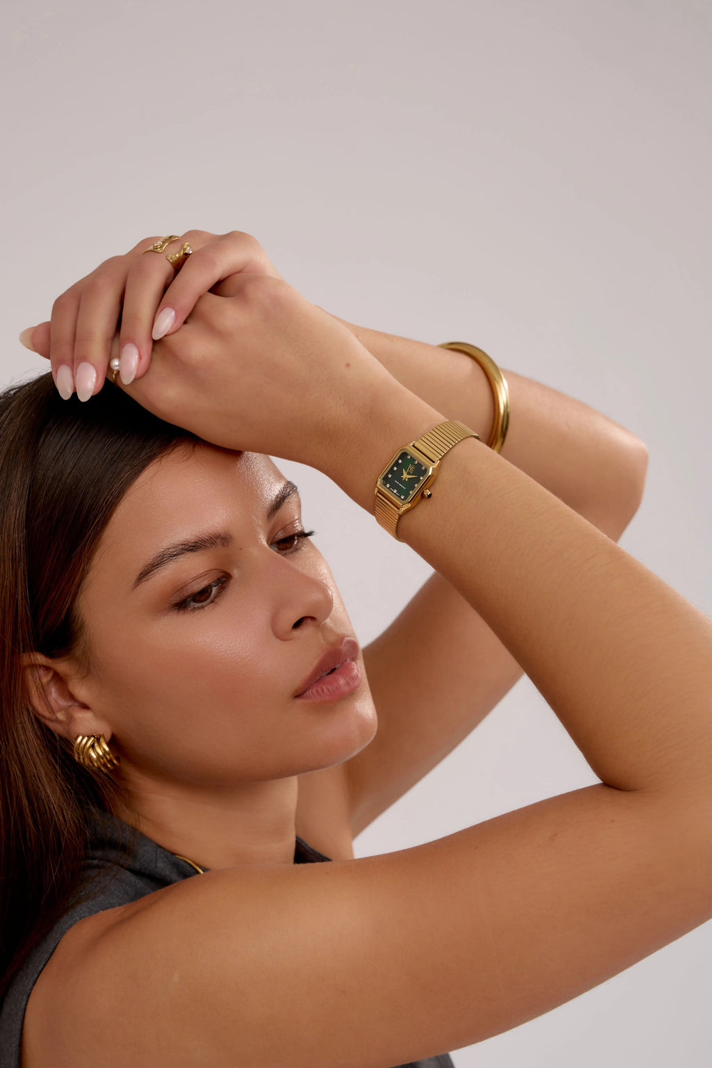 Montre Marlow | Verte - GG Luxe Watch