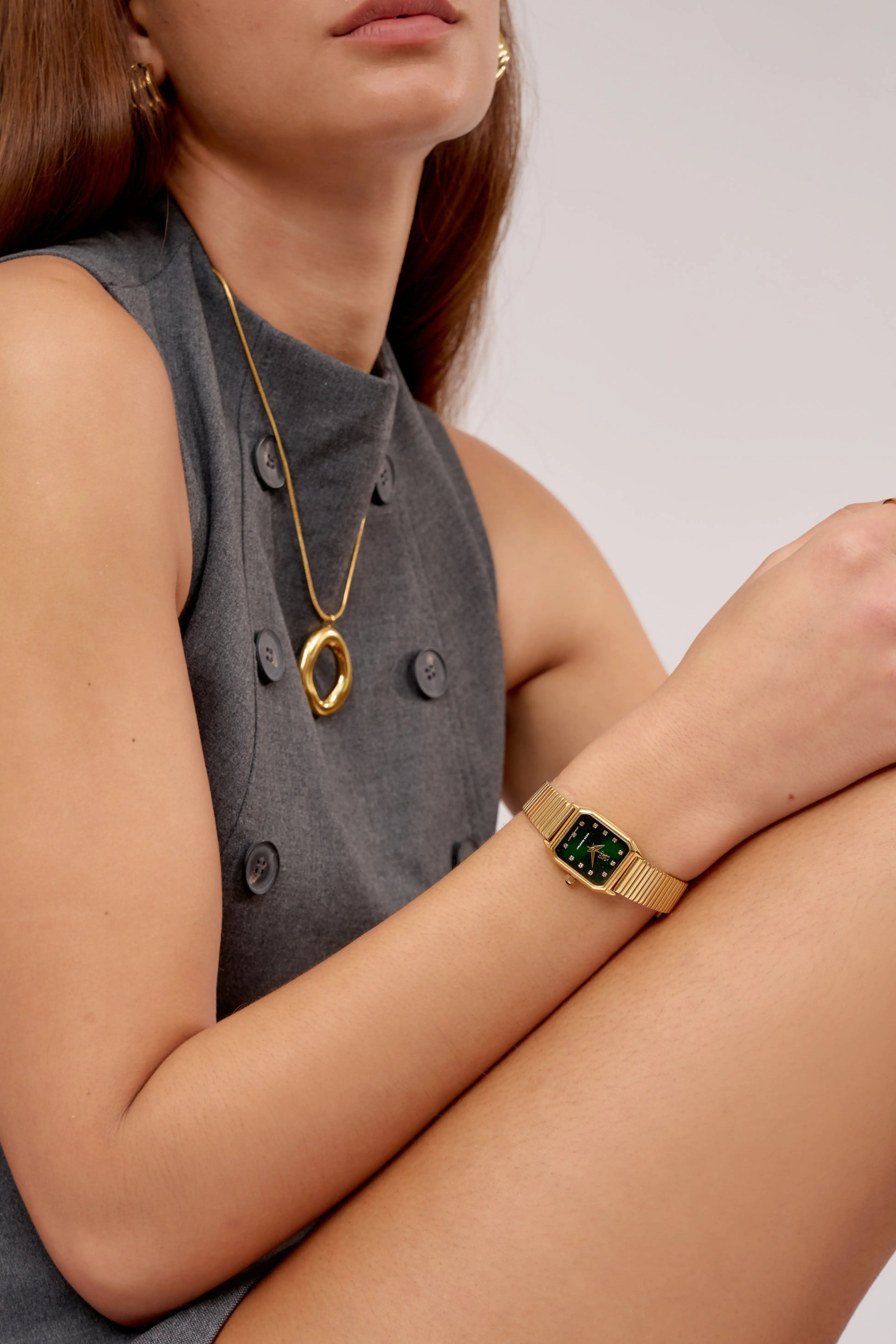 Montre Marlow | Verte - GG Luxe Watch