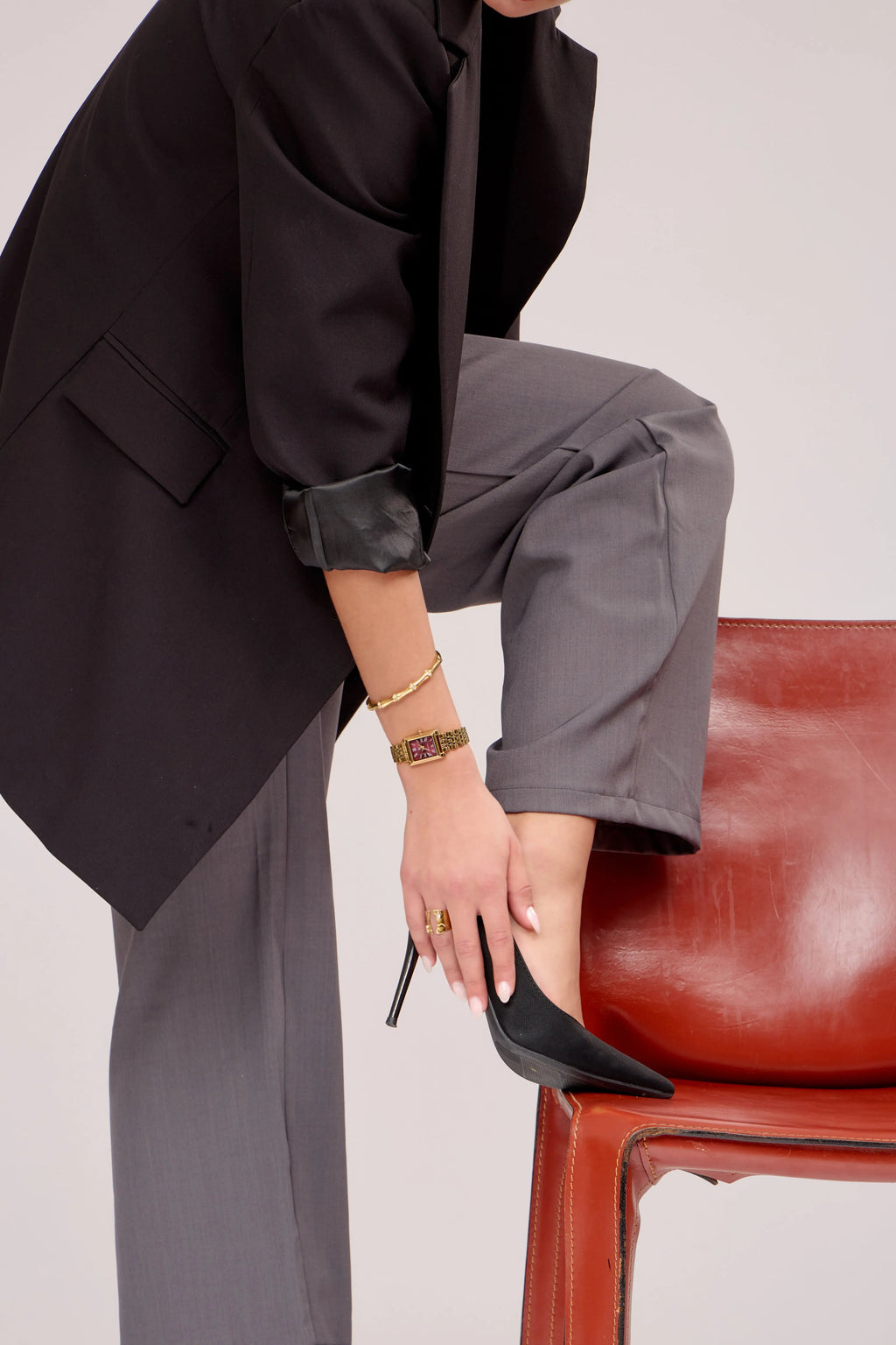 Montre Odette | Dorée Bordeaux - GG Luxe Watch