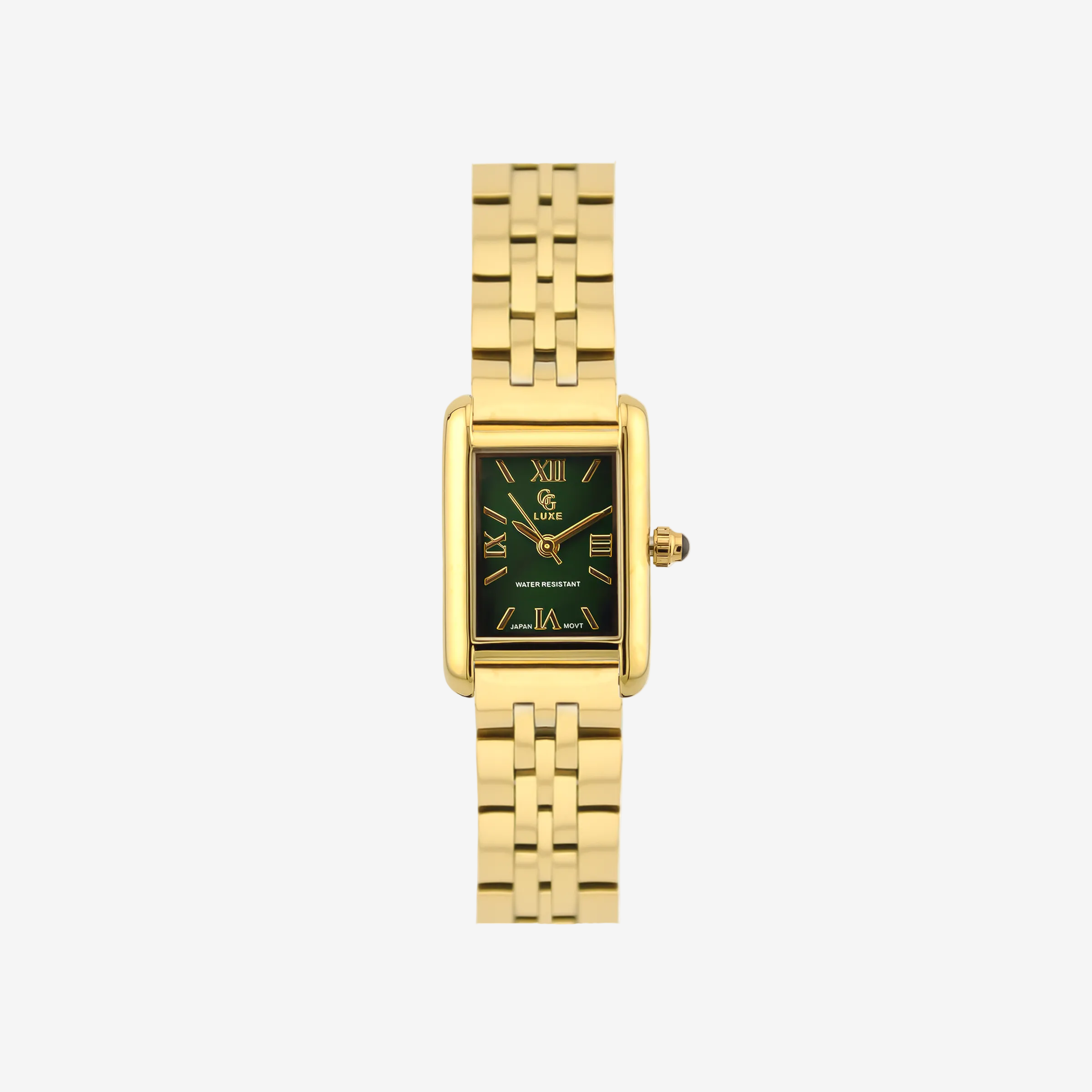 Montre Suzie | Dorée-vert - montre