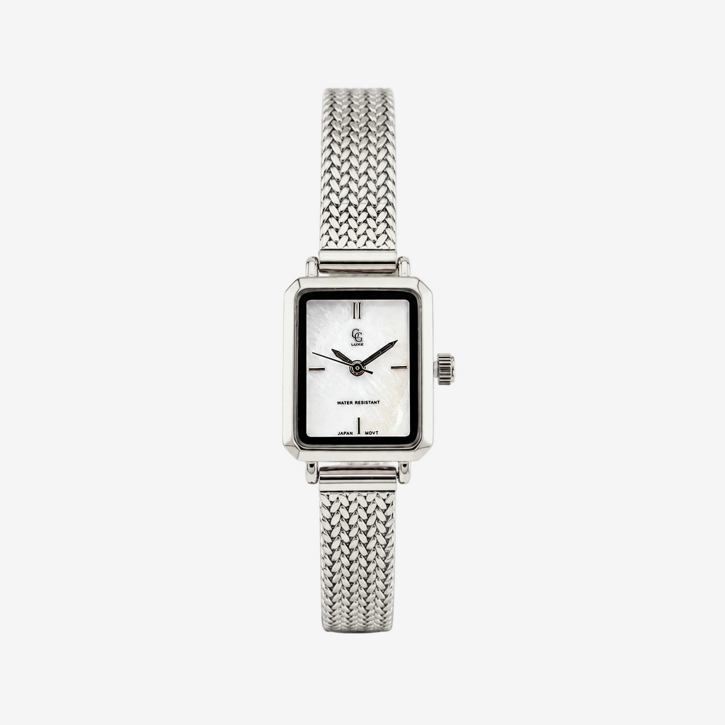Montre Soho | Argent-blanc - GG Luxe Watch