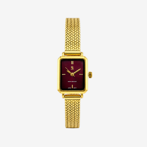 Montre Soho | Dorée-Bordeaux