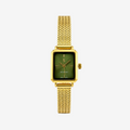 Montre Soho | Dorée-kaki - GG Luxe Watch