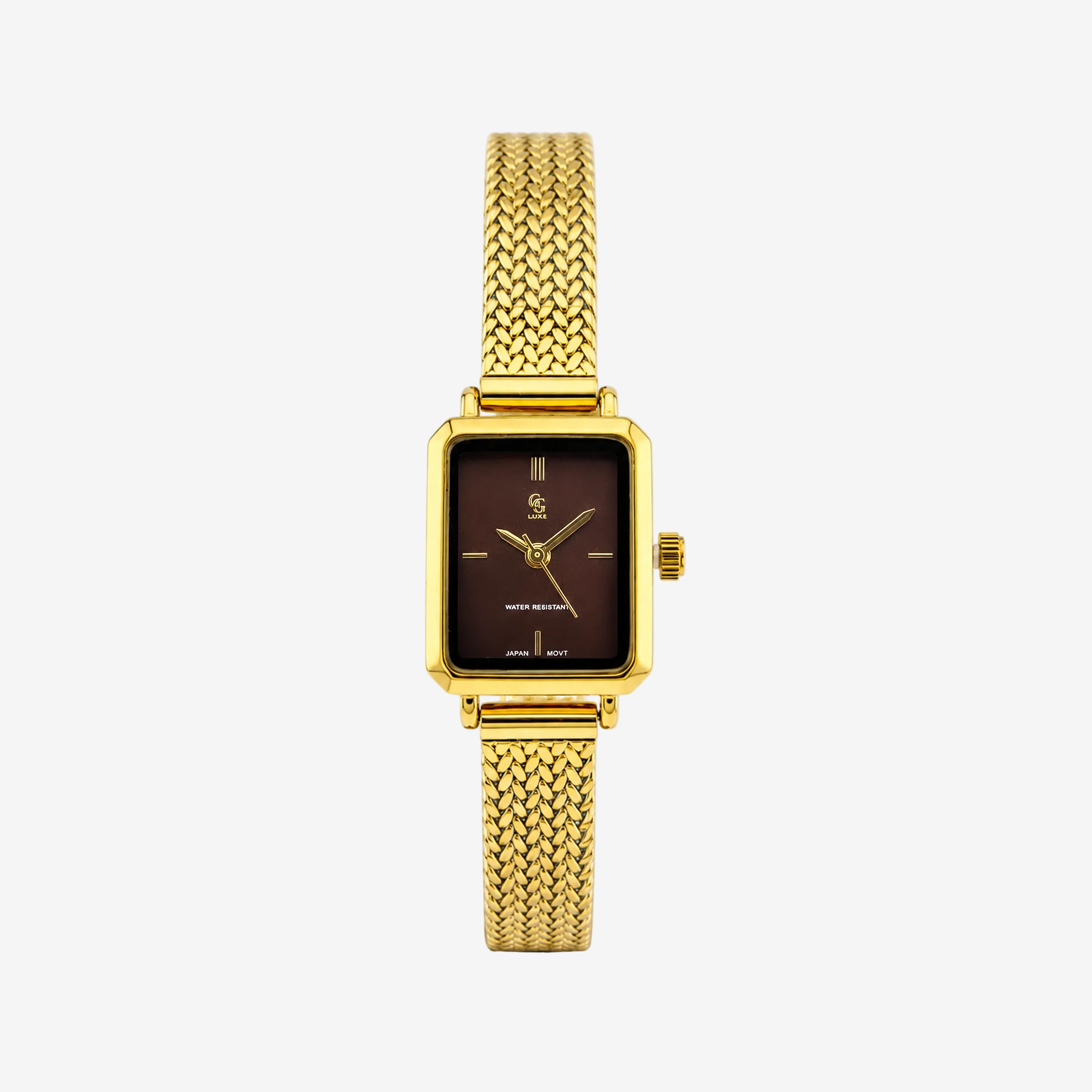 Montre Soho | Dorée-Marron